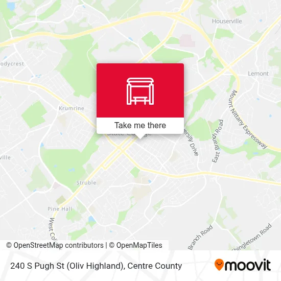 240 S Pugh St (Oliv Highland) map