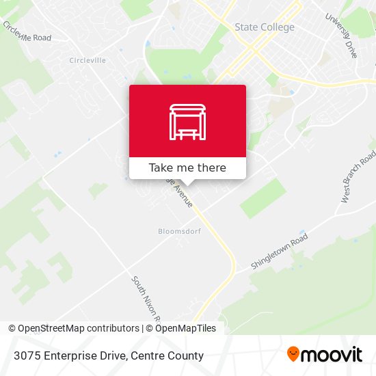 3075 Enterprise Drive map