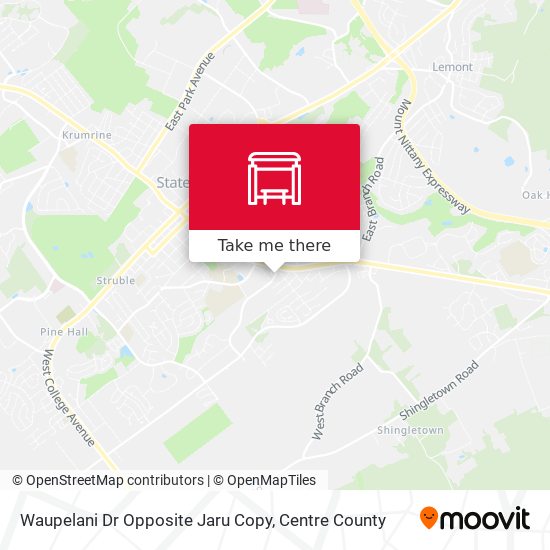 Waupelani Dr Opposite Jaru Copy map