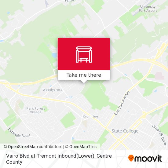 Mapa de Vairo Blvd at Tremont Inbound(Lower)