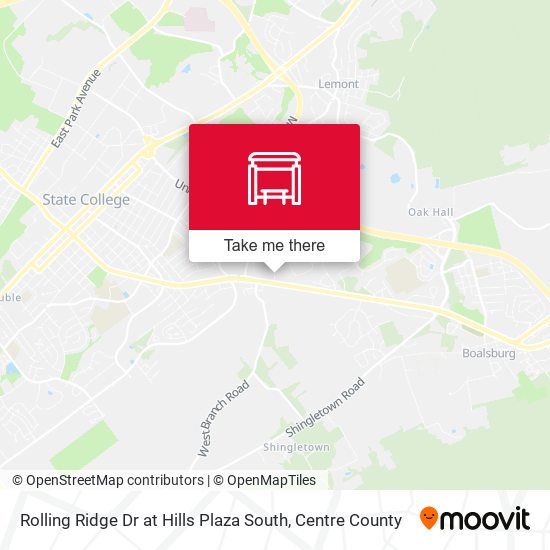 Rolling Ridge Dr at Hills Plaza South map