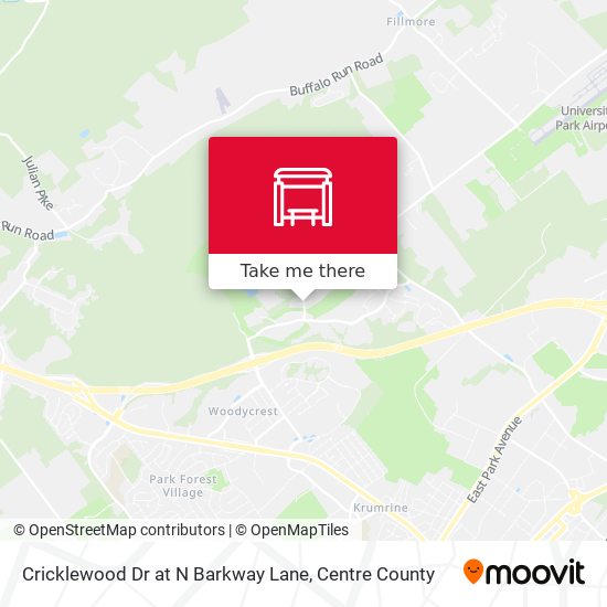 Cricklewood Dr at N Barkway Lane map