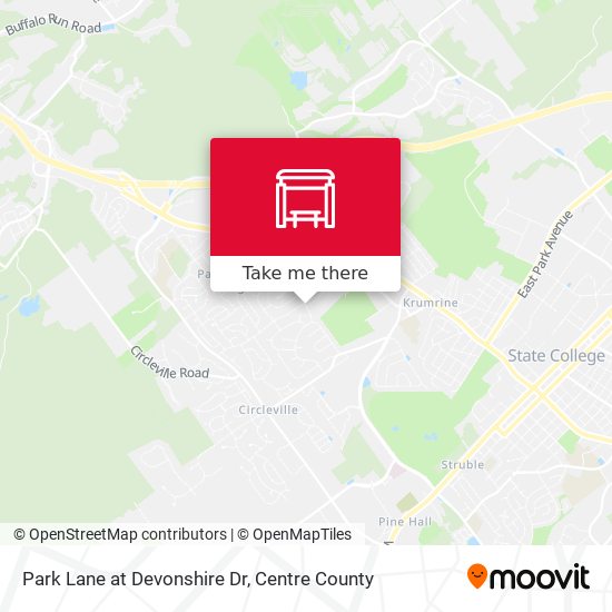 Mapa de Park Lane at Devonshire Dr