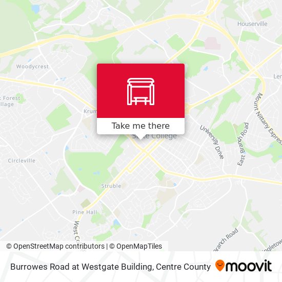 Mapa de Burrowes Road at Westgate Building