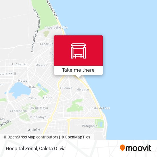 Mapa de Hospital Zonal