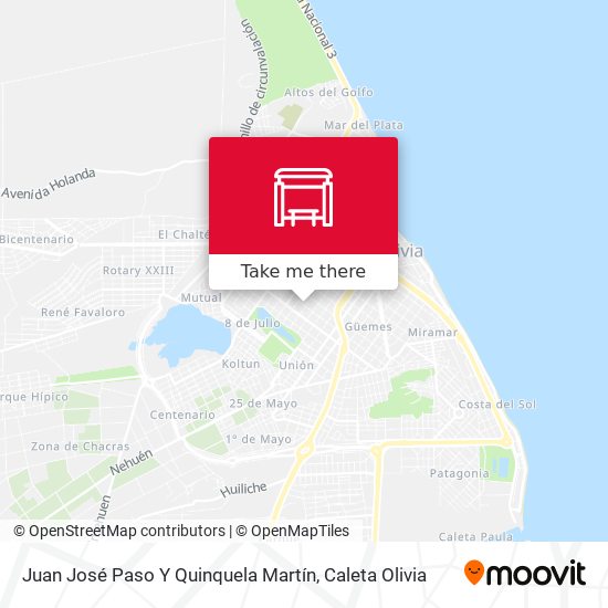 Juan José Paso Y Quinquela Martín map