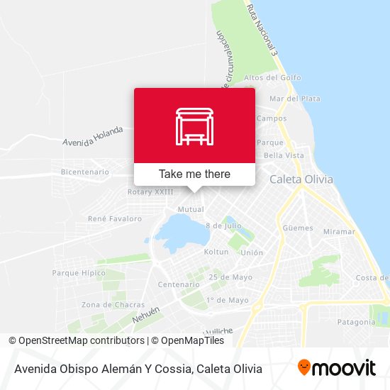 Mapa de Avenida Obispo Alemán Y Cossia