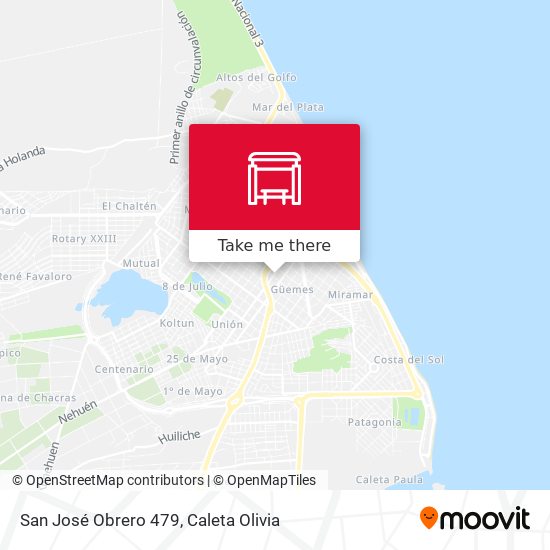 San José Obrero 479 map