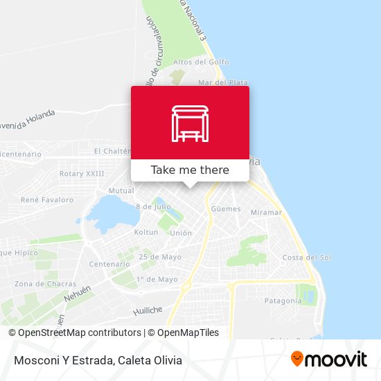 Mosconi Y Estrada map