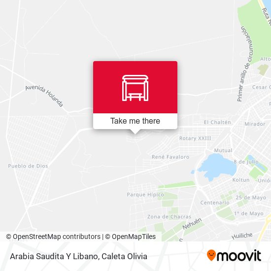 Mapa de Arabia Saudita Y Libano