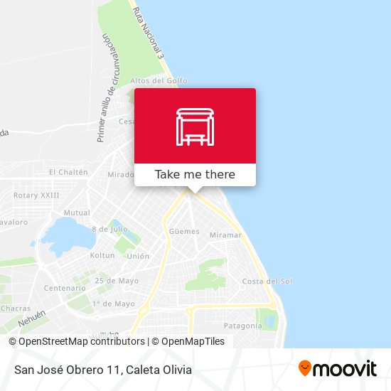 San José Obrero 11 map
