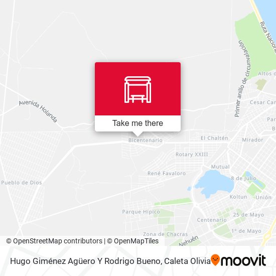 Mapa de Hugo Giménez Agüero Y Rodrigo Bueno