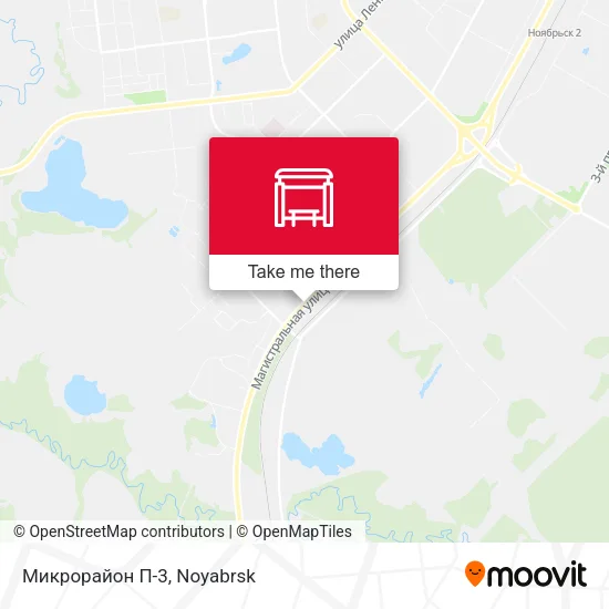 Микрорайон П-3 map