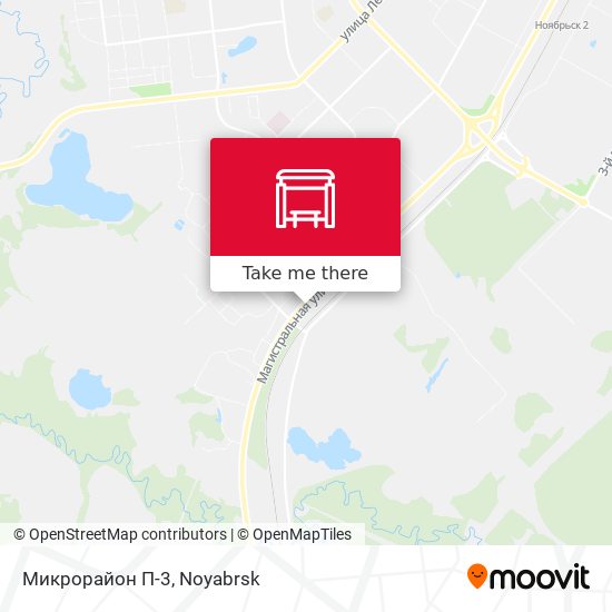 Микрорайон П-3 map