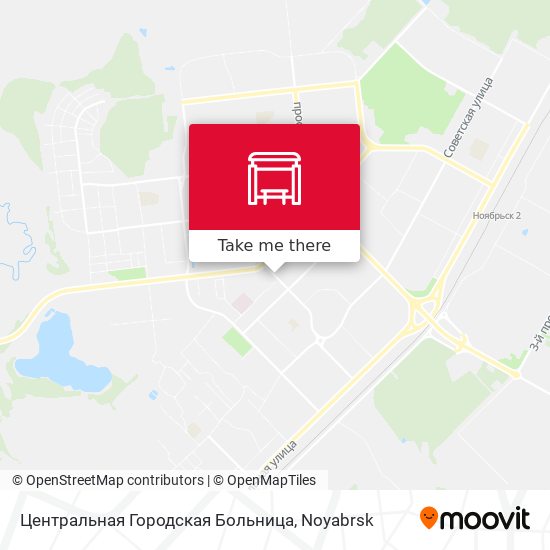 Центральная Городская Больница map