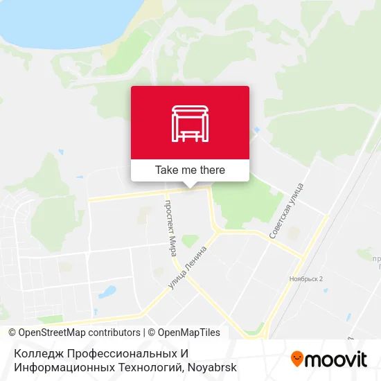 Колледж Профессиональных И Информационных Технологий map