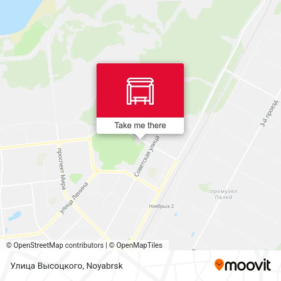 Улица Высоцкого map