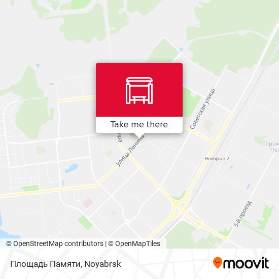 Площадь Памяти map