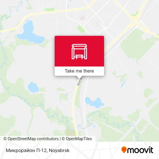 Микрорайон П-12 map