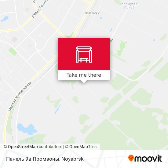 Панель 9в Промзоны map