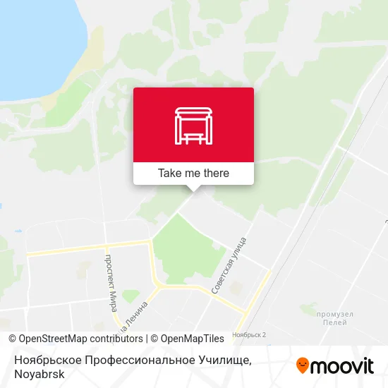 Ноябрьское Профессиональное Училище map