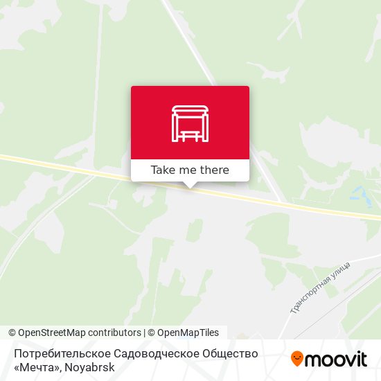 Потребительское Садоводческое Общество «Мечта» map