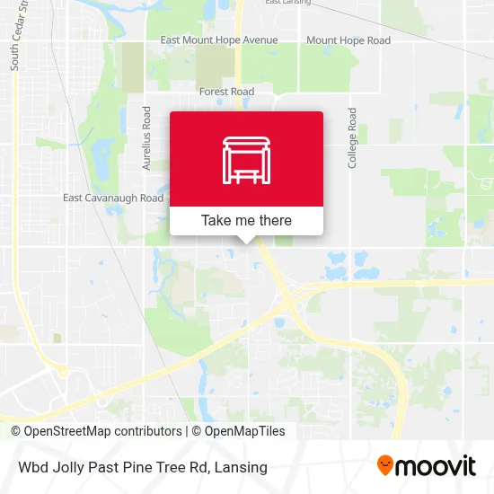 Wbd Jolly Past Pine Tree Rd map