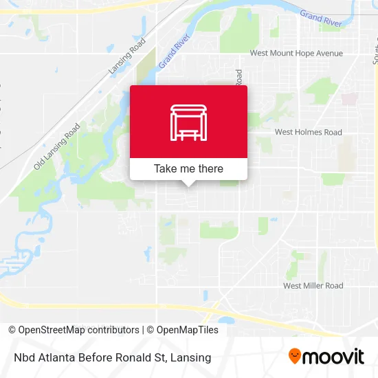 Mapa de Nbd Atlanta Before Ronald St