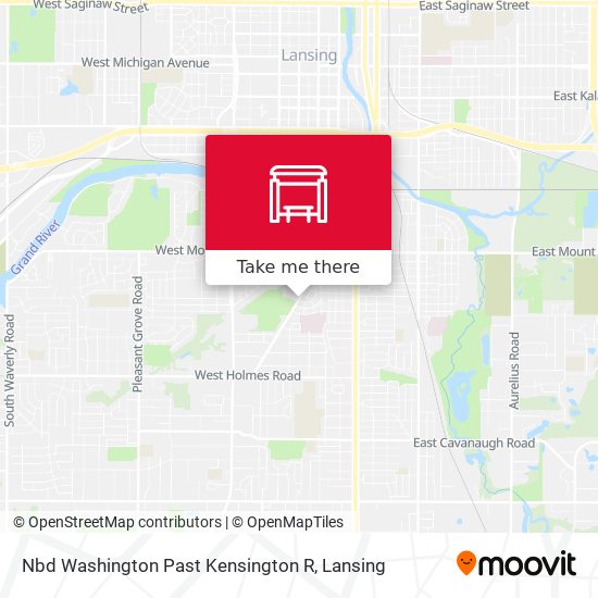 Nbd Washington Past Kensington R map