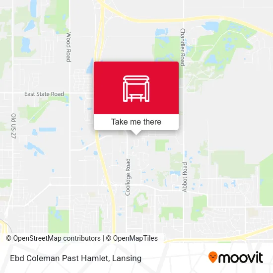 Ebd Coleman Past Hamlet map