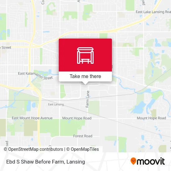 Mapa de Ebd S Shaw Before Farm