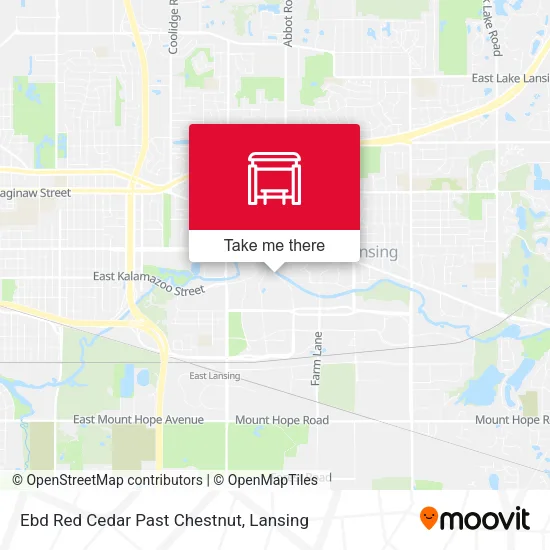 Mapa de Ebd Red Cedar Past Chestnut
