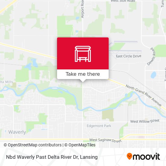 Nbd Waverly Past Delta River Dr map