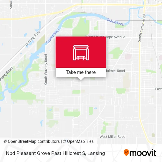 Mapa de Nbd Pleasant Grove Past Hillcrest S