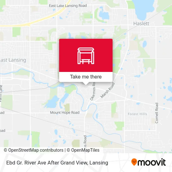 Mapa de Ebd Gr. River Ave After Grand View