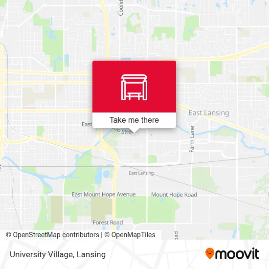 University Village map