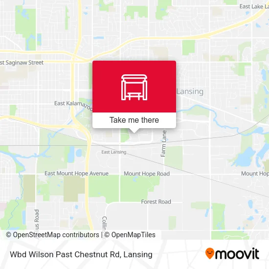 Mapa de Wbd Wilson Past Chestnut Rd