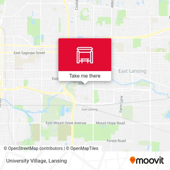 Mapa de University Village