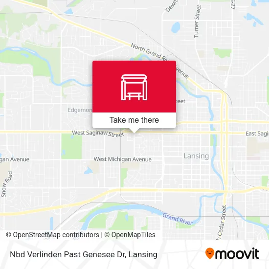 Mapa de Nbd Verlinden Past Genesee Dr