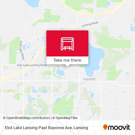 Ebd Lake Lansing Past Bayonne Ave map