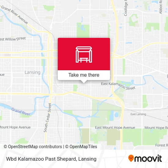 Wbd Kalamazoo Past Shepard map