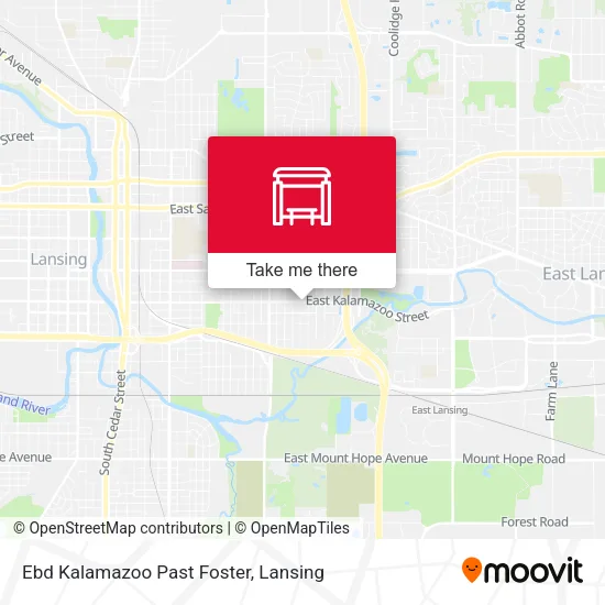 Mapa de Ebd Kalamazoo Past Foster