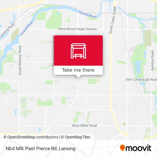 Mapa de Nbd Mlk Past Pierce Rd