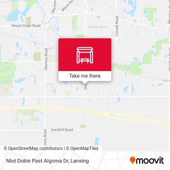 Mapa de Nbd Dobie Past Algoma Dr