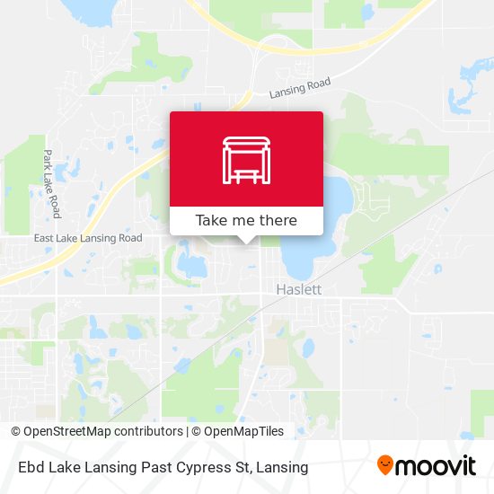 Ebd Lake Lansing Past Cypress St map