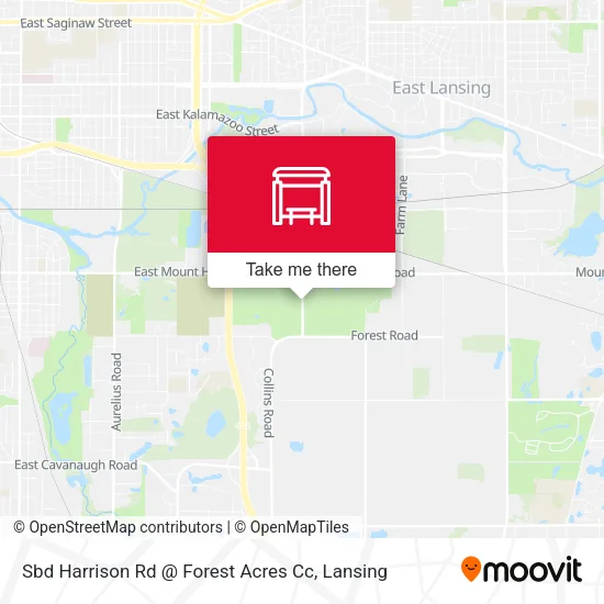 Sbd Harrison Rd @ Forest Acres Cc map