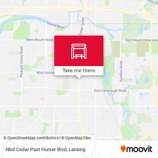 Mapa de Nbd Cedar Past Hunter Blvd
