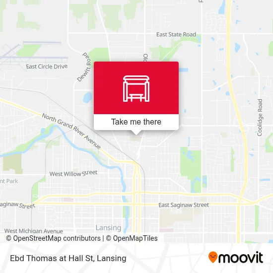 Ebd Thomas at Hall St map