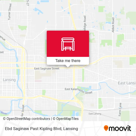 Mapa de Ebd Saginaw Past Kipling Blvd