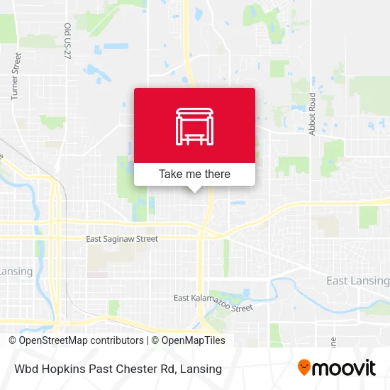 Mapa de Wbd Hopkins Past Chester Rd